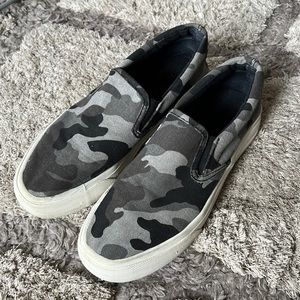 camo slip on sneakers